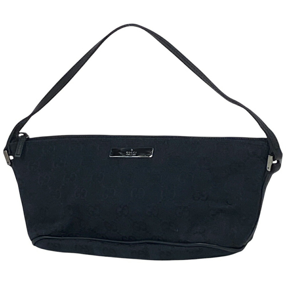Gucci GG handbag logo accessory Clutch canvas black